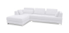 Buy Duve  Design Sofa (3 seats) - Right Angle - Fabric White 16613 - in the EU
