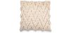 Buy Boho Bali Style Wool Cushion cover + filling - Chewuna White 60198 - in the EU