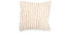 Buy Square Cotton Cushion in Boho Bali Style cover + filling - Forala Cream 60210 - in the EU