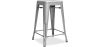 Buy Bistrot Metalix Stool Matte Metal - 60cm - New edition Steel 60324 at MyFaktory