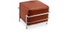 Buy SQUAR Footrest (Ottoman) - Faux Leather Brown 55762 at MyFaktory