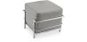 Buy SQUAR Footrest (Ottoman) - Faux Leather Grey 55762 - in the EU