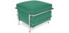Buy SQUAR Footrest (Ottoman) - Faux Leather Turquoise 13418 in the Europe