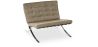 Buy City Armchair - Faux Leather Taupe 58262 with a guarantee
