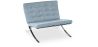 Buy City Armchair - Faux Leather Pastel blue 58262 at MyFaktory