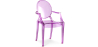 Buy  Children Armchair Louis King Design Transparent Purple transparent 54010 - in the EU