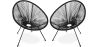 Buy  Pack Acapulco Chair x2 - Black Legs - New edition Black 60611 - in the EU