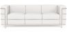 Buy 3-Seater Sofa - Upholstered in Vegan Leather - Bour White 60659 - prices