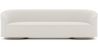 Buy 4/5 Seater Sofa - Bouclé Fabric Upholstery - Treya White 60662 - in the EU