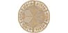 Buy Round Jute Rug - Boho Bali - 150 CM - Aditya Natural 61091 - in the EU