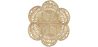 Buy Round Jute Rug - Boho Bali - 100 CM - Bacu Natural 61092 - in the EU