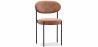 Buy Dining Chair - Upholstered in Velvet - Black Metal - Martha Cream 61003 at MyFaktory