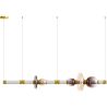 Buy Crystal Pendant Lamp - LED - Banton 120 CM Multicolour 61256 - in the EU