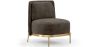 Buy Designer Armchair - Velvet Upholstered - Sabah Taupe 61001 home delivery