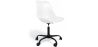 Buy Swivel Office Chair Tulip with Wheels - Black Frame White 61270 - in the EU