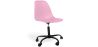 Buy Office Chair with Armrests - Wheeled Desk Chair - Black Brielle Frame Pastel pink 61268 at MyFaktory