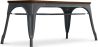 Buy Bistrot Metalix Bench Industrial Style - Dark Wood Dark grey 58436 - prices
