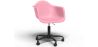 Buy Office Chair with Armrests - Desk Chair with Wheels - Emery Black Frame Pink 61269 at MyFaktory