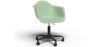 Buy Office Chair with Armrests - Desk Chair with Wheels - Emery Black Frame Pastel green 61269 in the Europe