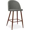 Buy Fabric Upholstered Stool - Scandinavian Design - 66cm- Bennett Grey 61284 at MyFaktory
