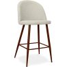 Buy Fabric Upholstered Stool - Scandinavian Design - 66cm- Bennett Beige 61284 in the Europe