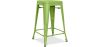 Buy Bistrot Metalix Stool Matte Metal  - 60cm  Light green 58993 - prices