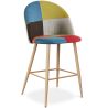Buy Patchwork Upholstered Stool - Scandinavian Style - 66cm - Bennett  Multicolour 61293 - in the EU
