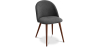 Buy Dining Chair - Upholstered in Fabric - Scandinavian Style -Bennett Dark grey 58982 in the Europe