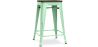 Buy Bar Stool - Industrial Design - Wood & Steel - 60cm -Metalix Mint 58354 in the Europe