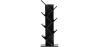 Buy Wooden Bookshelf - Modern Design - Vanu Black 59643 - prices