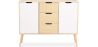 Buy Wooden Sideboard - Scandinavian Design - 3 drawers - Regir Natural wood 59652 - in the EU