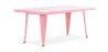 Buy Bistrot Metalix Kid Table 120 cm - Metal Pink 59686 - in the EU