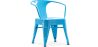 Buy Bistrot Metalix Kid Chair with armrest - Metal Turquoise 59684 - in the EU