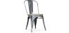 Buy Bistrot Metalix Chair - Metal and Light Wood Industriel 59707 - in the EU