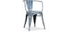 Buy  Bistrot Metalix chair with armrests New Edition - Metal Industriel 59809 - in the EU