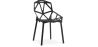 Buy Mykonos design dining chair - PP and Metal Black 59796 - in the EU