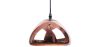 Buy Empty Pendant Lamp  - 18cm - Chromed Metal Bronze 51886 - prices