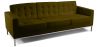 Buy Design Sofa Kanel  (3 seats) - Faux Leather Olive 13246 - in the EU
