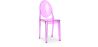 Buy Transparent Dining Chair - Victoire  Purple transparent 16458 in the Europe