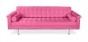 Buy Design Sofa Trendy (3 seats) - Faux Leather Pink 13259 in the Europe