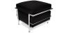 Buy SQUAR Footrest (Ottoman) - Faux Leather Black 13418 - prices