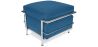 Buy SQUAR Footrest (Ottoman) - Faux Leather Dark blue 13418 at MyFaktory