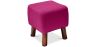 Buy Jonah scandinavian style Footstool - Fabric Fuchsia 55340 - in the EU