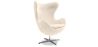 Buy Armchair with armrests - Fabric upholstery - Bold Ivory 13412 home delivery