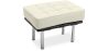 Buy City Bench (1 seat) - Faux Leather Ivory 15424 in the Europe