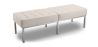 Buy Kanel Bench (3 seats) - Faux Leather Ivory 13216 at MyFaktory