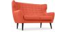 Buy 3-Seater Sofa Scandinavian Style - Thor Orange 58780 home delivery