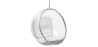 Buy Designer hanging armchair - Faux leather upholstery - Pop White 13199 - prices