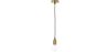 Buy Design hanging lamp - Edison Style Gold 58545 - in the EU
