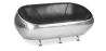 Buy Pod Aviator Design Sofa - Premium Leather Black 26722 - in the EU